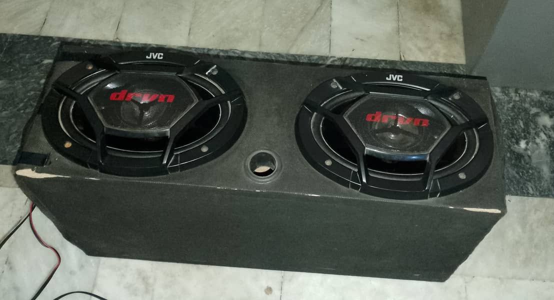 Gathers Honda N WGN Stock LCD with Frame Speakers and Basstube box 1ft 5