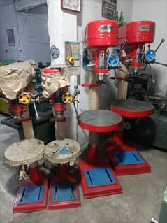 DRILL MACHINE, SHAPPER MACHINE, LATHE MACHINE, PRESS MACHINE