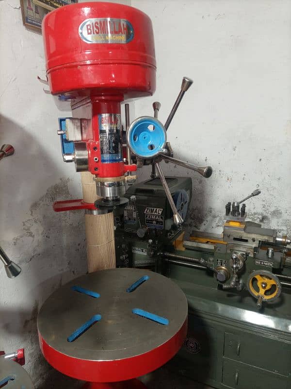 DRILL MACHINE, SHAPPER MACHINE, LATHE MACHINE, PRESS MACHINE 3