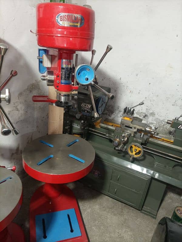 DRILL MACHINE, SHAPPER MACHINE, LATHE MACHINE, PRESS MACHINE 4