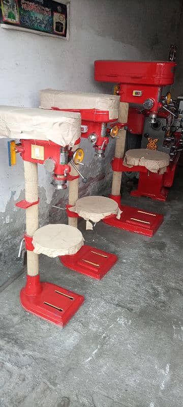 DRILL MACHINE, SHAPPER MACHINE, LATHE MACHINE, PRESS MACHINE 9