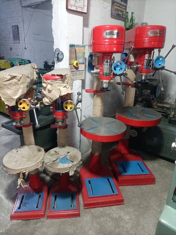 DRILL MACHINE, SHAPPER MACHINE, LATHE MACHINE, PRESS MACHINE 19