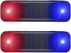 Flashing Solar Warning lights,Waterproof,Security Lights for Driving
