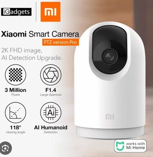 Xiaomi Mi 360° Home Security Camera 2K Pro 0