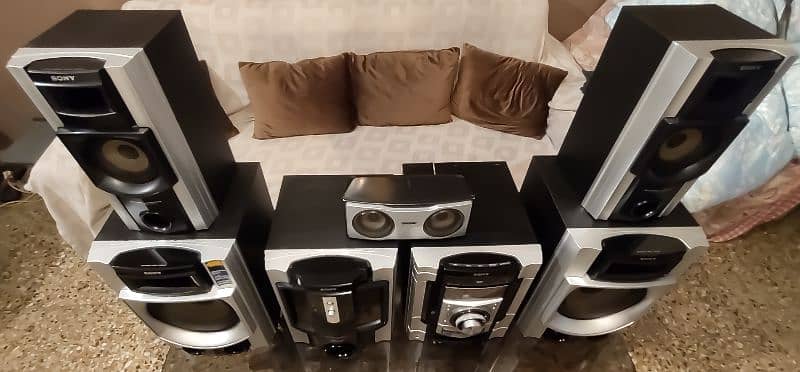 Sony Sound System Speakers 1