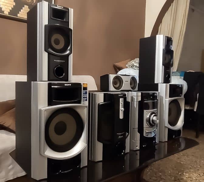 Sony Sound System Speakers 2