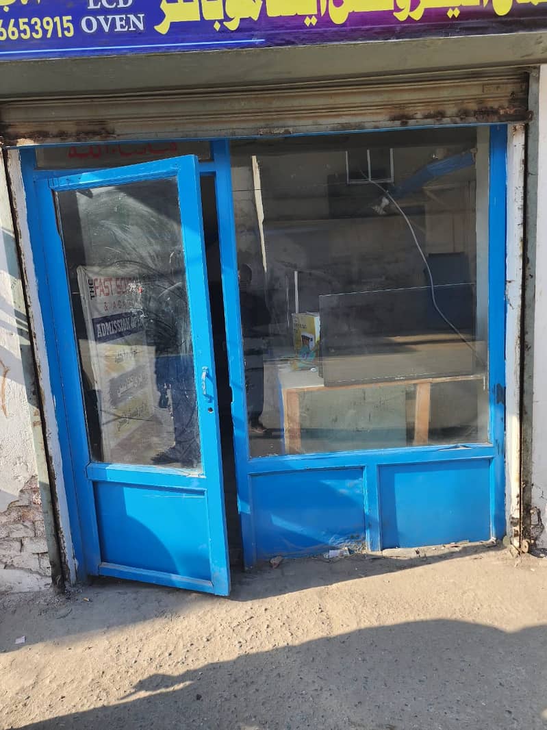 shop and office front glass door 1