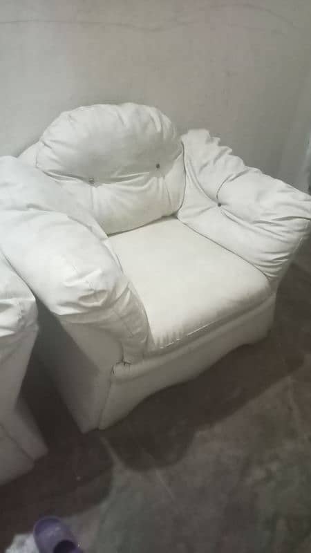 5 Seater sofa set leather 2