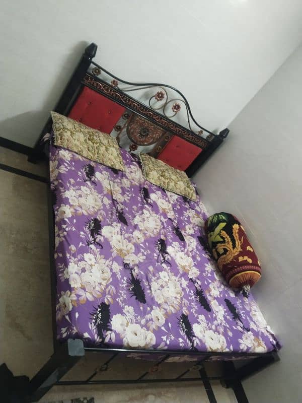 IRON BED without Mattress 0