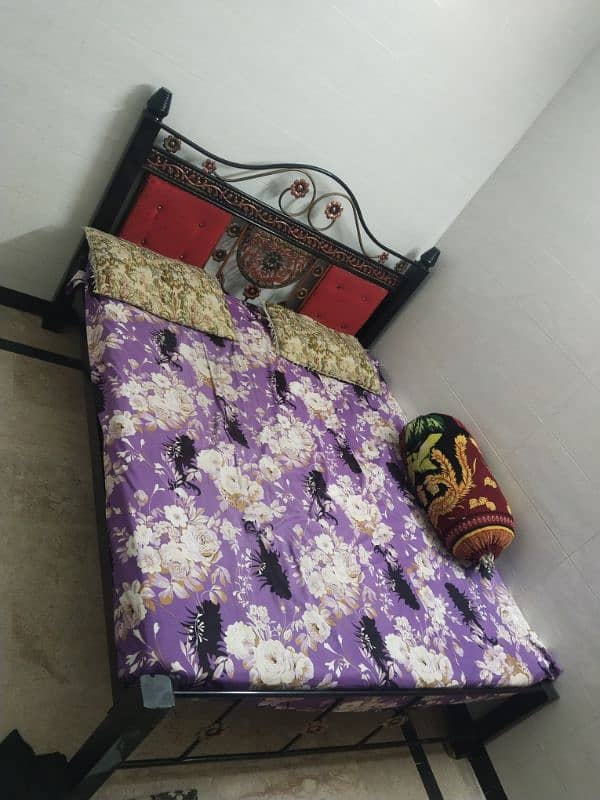 IRON BED without Mattress 3