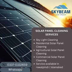 Skybeam solar cleaner