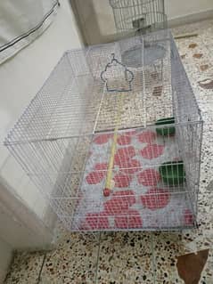 1 cage for breeding prpus parrot one for ring nack