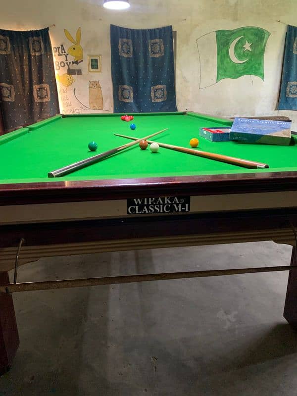 2 6X12 Snooker tables With Full Setup 7