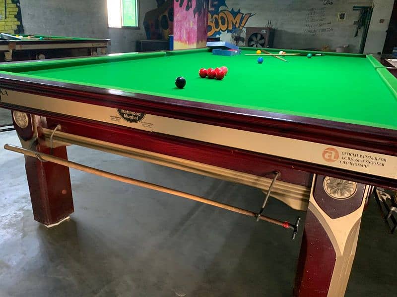 2 6X12 Snooker tables With Full Setup 12