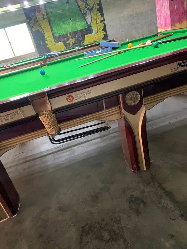 2 6X12 Snooker tables With Full Setup 13