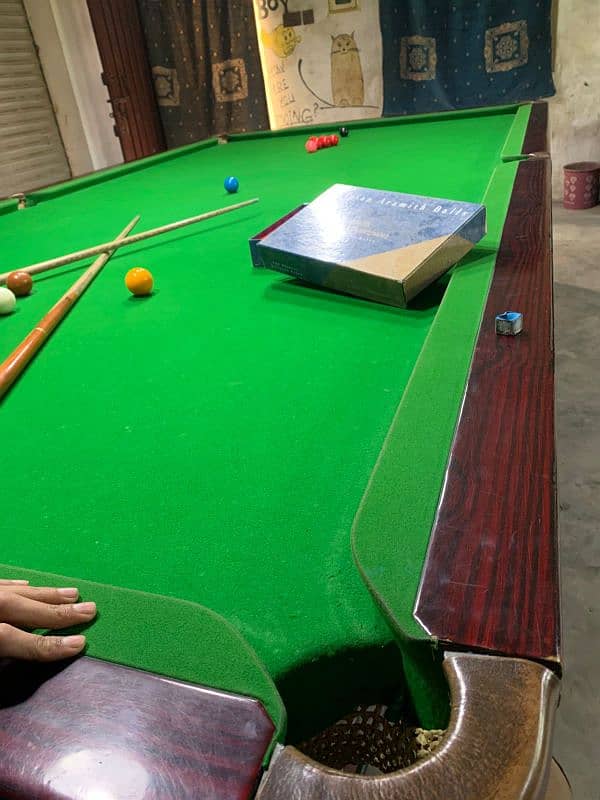 2 6X12 Snooker tables With Full Setup 14