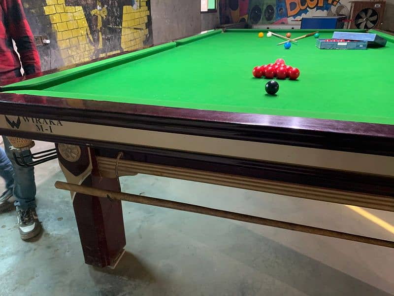 2 6X12 Snooker tables With Full Setup 16