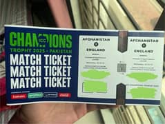 Champions trophy tickets