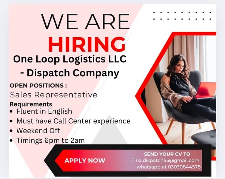 Hiring Male and Female Both Required Truck Dispatching Call Center 0