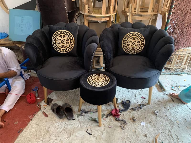 Flower Chair /Coffee chairs /Sofa chairs /Chairs /Poshish chairs 10