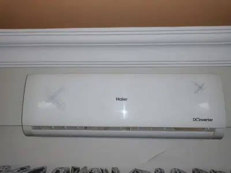 Haier 1.5 ton DC inverter heat and cool 0