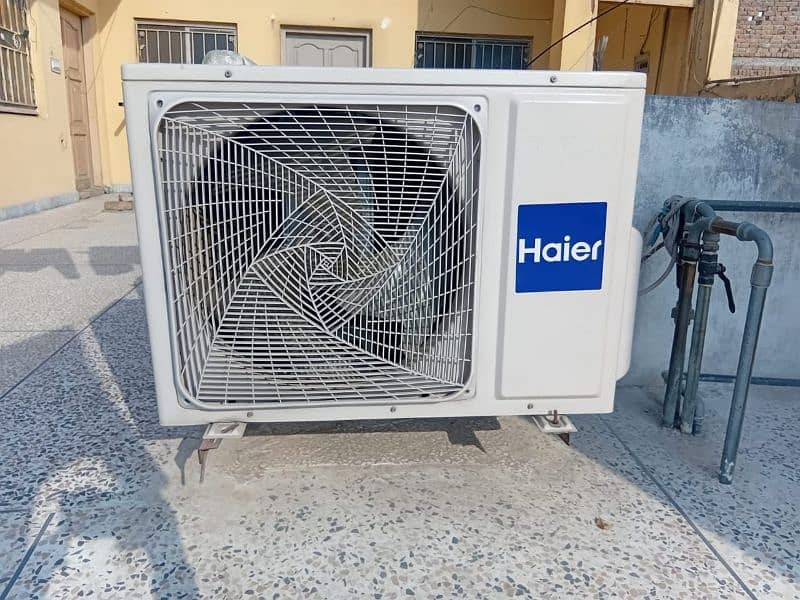 Haier 1.5 ton DC inverter heat and cool 1