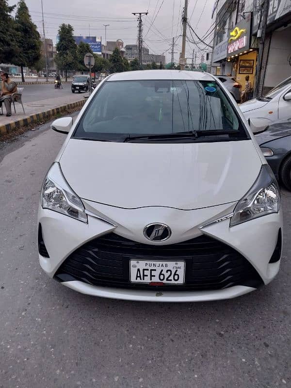 Toyota Vitz 2018 (4 grade verified auction sheet & Pak wheel certified 2