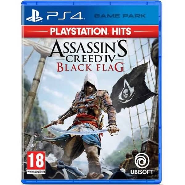 assasins creed black flag game cd ps4 ps5 console 0