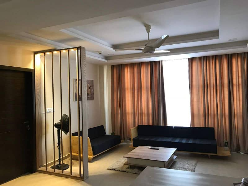 BAHRIA HEIGHTS 1 EXT A BLOCK 1ST FLOOR 1 BED SEM- FURNISHED APARTMENT FOR SALE INCLUDE CAR PARKING 3