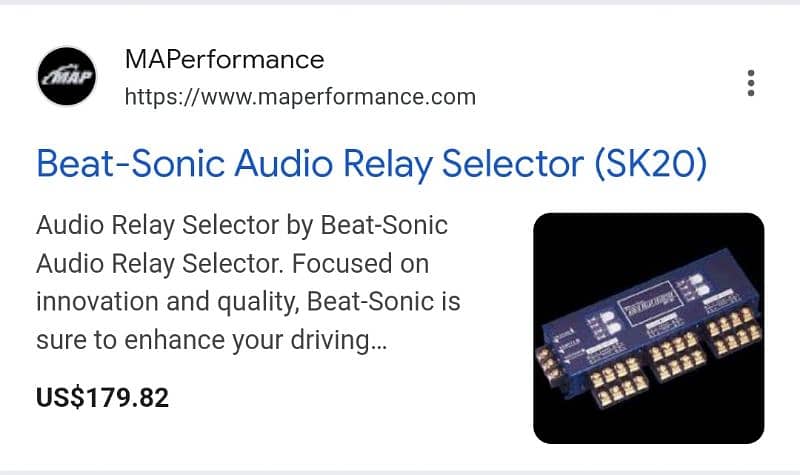 Beat-Sonic Audio Relay Selector (SK20) 3