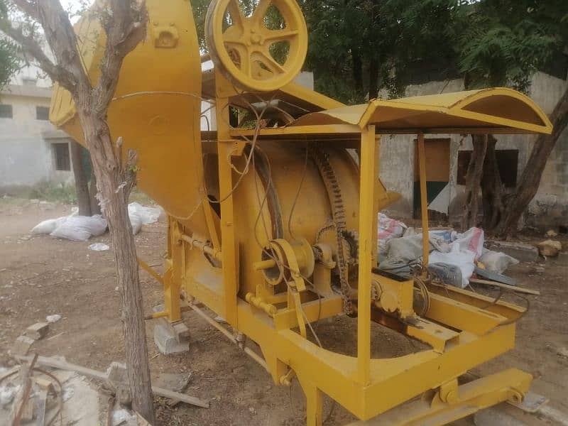 Concrete mixer and Block machine 2