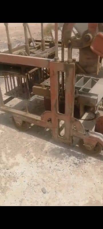 Concrete mixer and Block machine 6