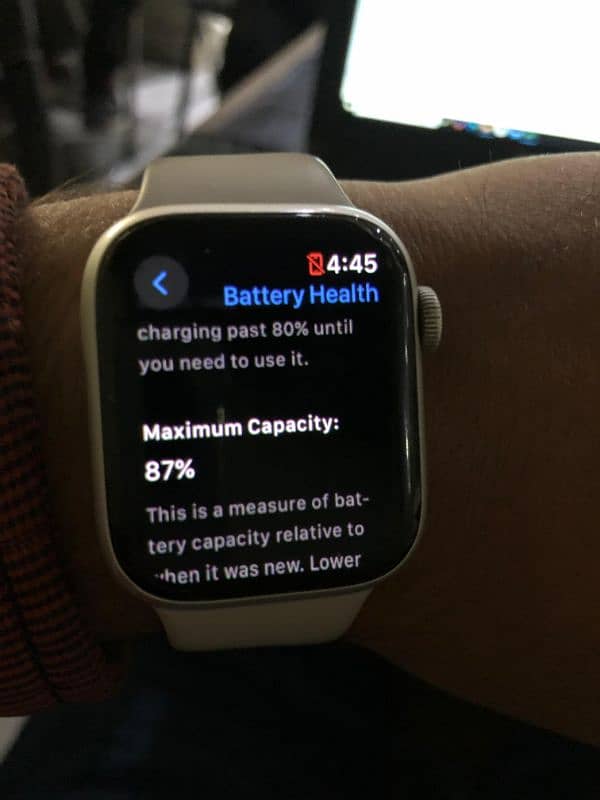 Apple Smart watch 7 series 87% Health Exchange possible with Iphone 2