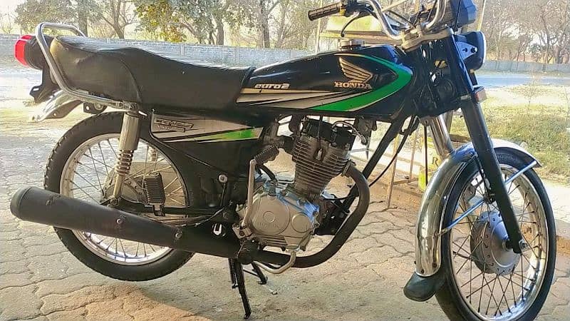 Honda 125 Black For sale 3