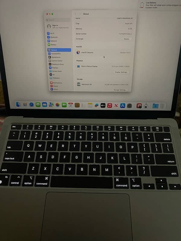 Macbook Air M1 2020 13” 4