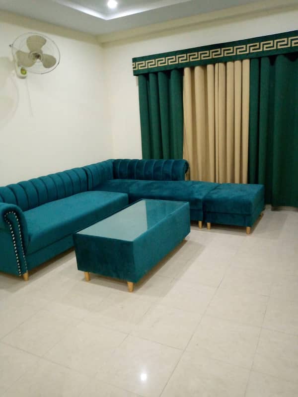 4 bed furnished flat available per day rent 5