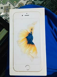 iphone 6s only box 64gb gold,,,