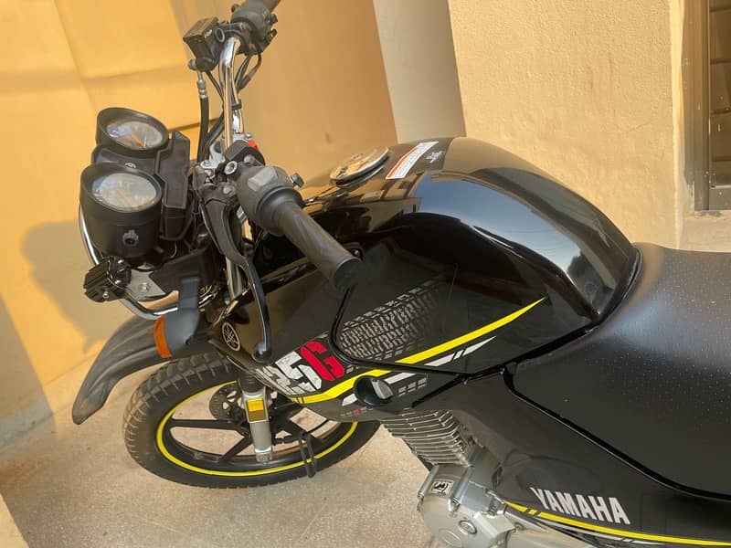 ybr 125 G black edition 2020 dec model 9