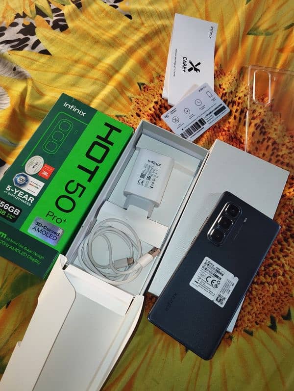 Infinix hot 50 pro puls 8+8/256 just 20 25 days usd complt accessories 0