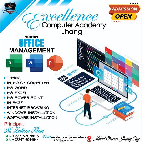 Excellence Computer Academy Jhang 5