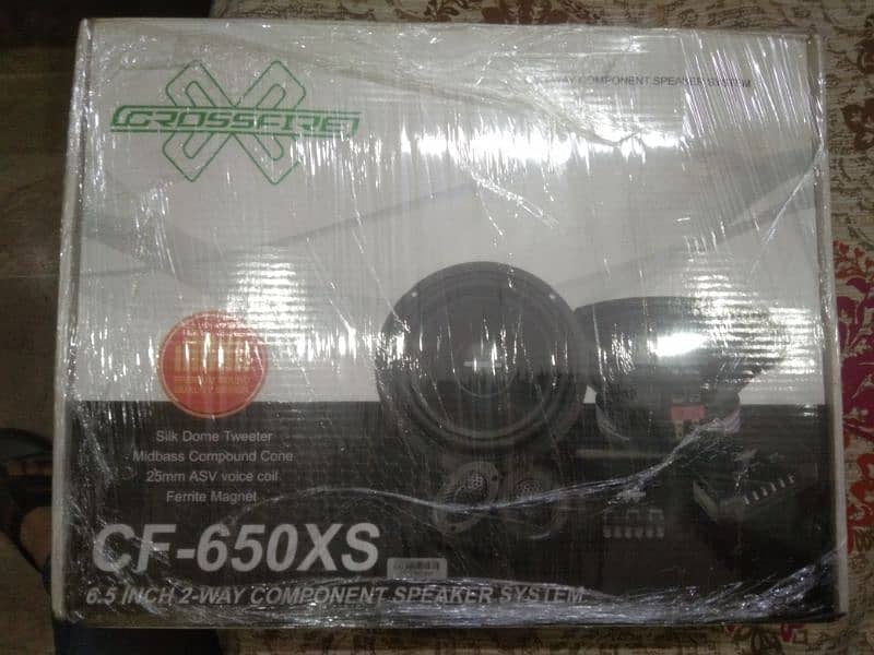 Crossfire CF-650XS 6.5 inch 2 way component speaker system 1
