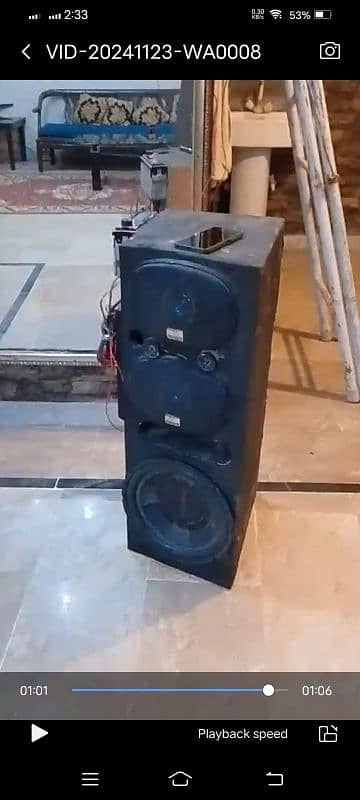 Heavy Sound system Complete set For sale 0