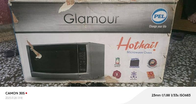 pel glamour microwave oven 30 liter 0