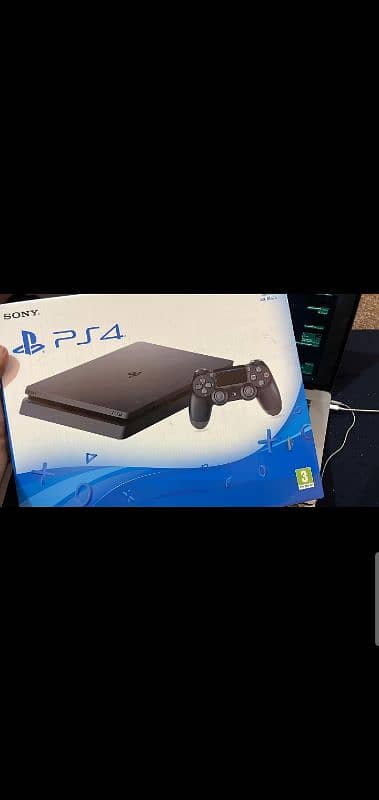 PS4 with box and 9 Games 2