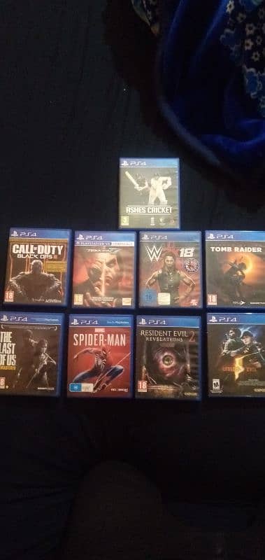 PS4 with box and 9 Games 3