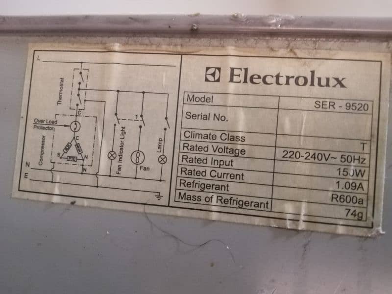 Electrolux Full size Refrigerator 10