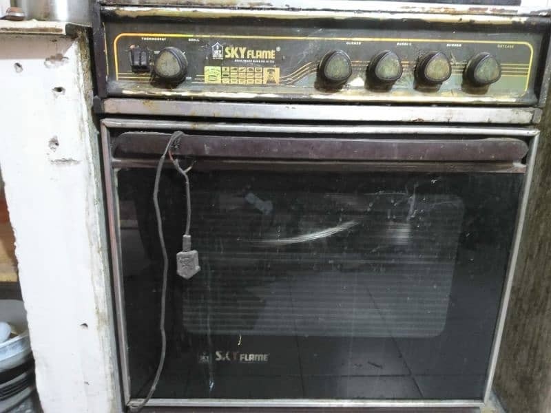 gas stove with oven 0