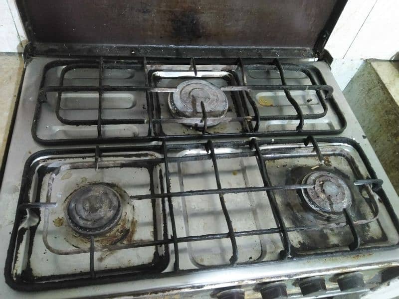 gas stove with oven 1