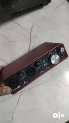 Scarlett Focusrite 2i2 2nd generation sound card