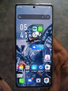 infinix note full box 8+8/256